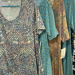 Lot of 4 Lularoe Perfect T S